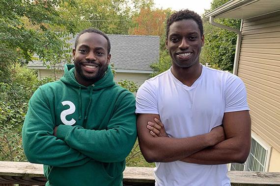 Valentine Osakwe (left) and Zerryn Gines are the founders of Peep Connect. (Submitted photo) 